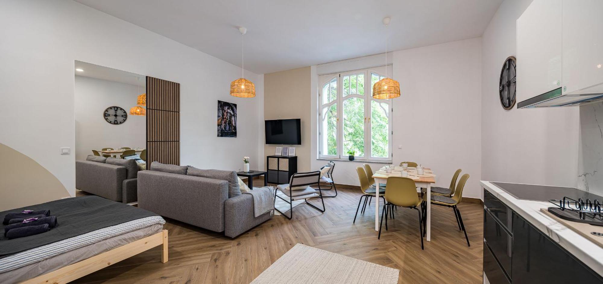 Stafetahaz Apartmanok 瓦茨 外观 照片