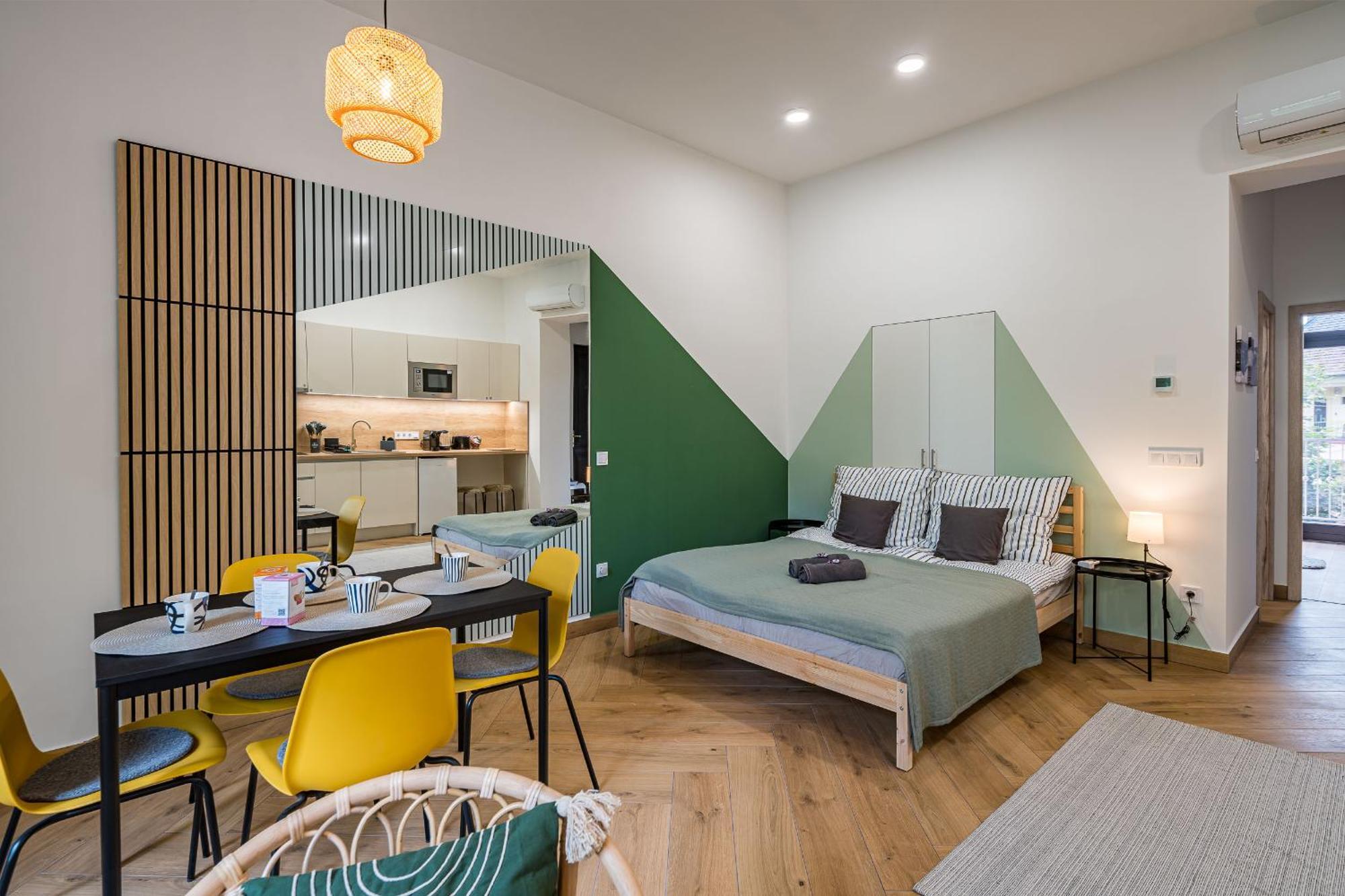 Stafetahaz Apartmanok 瓦茨 外观 照片