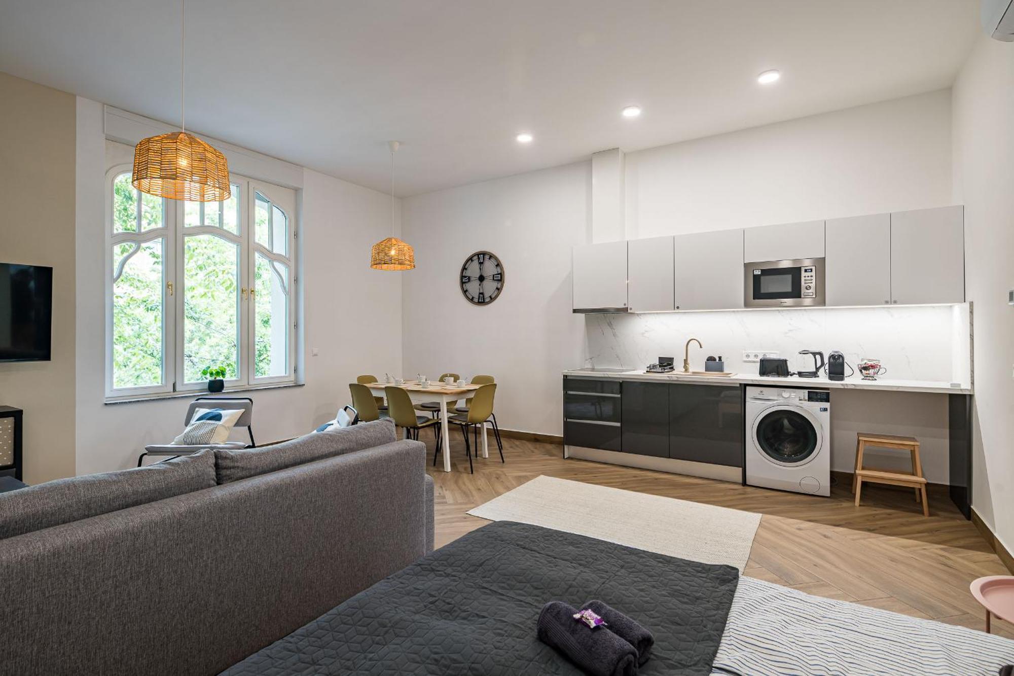 Stafetahaz Apartmanok 瓦茨 外观 照片