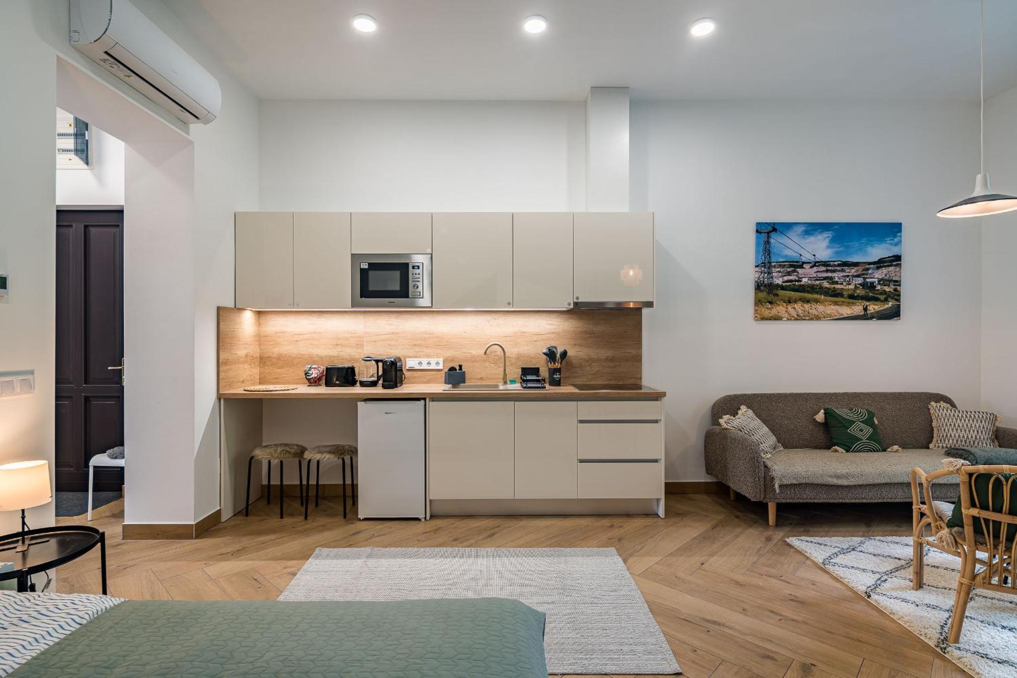 Stafetahaz Apartmanok 瓦茨 外观 照片