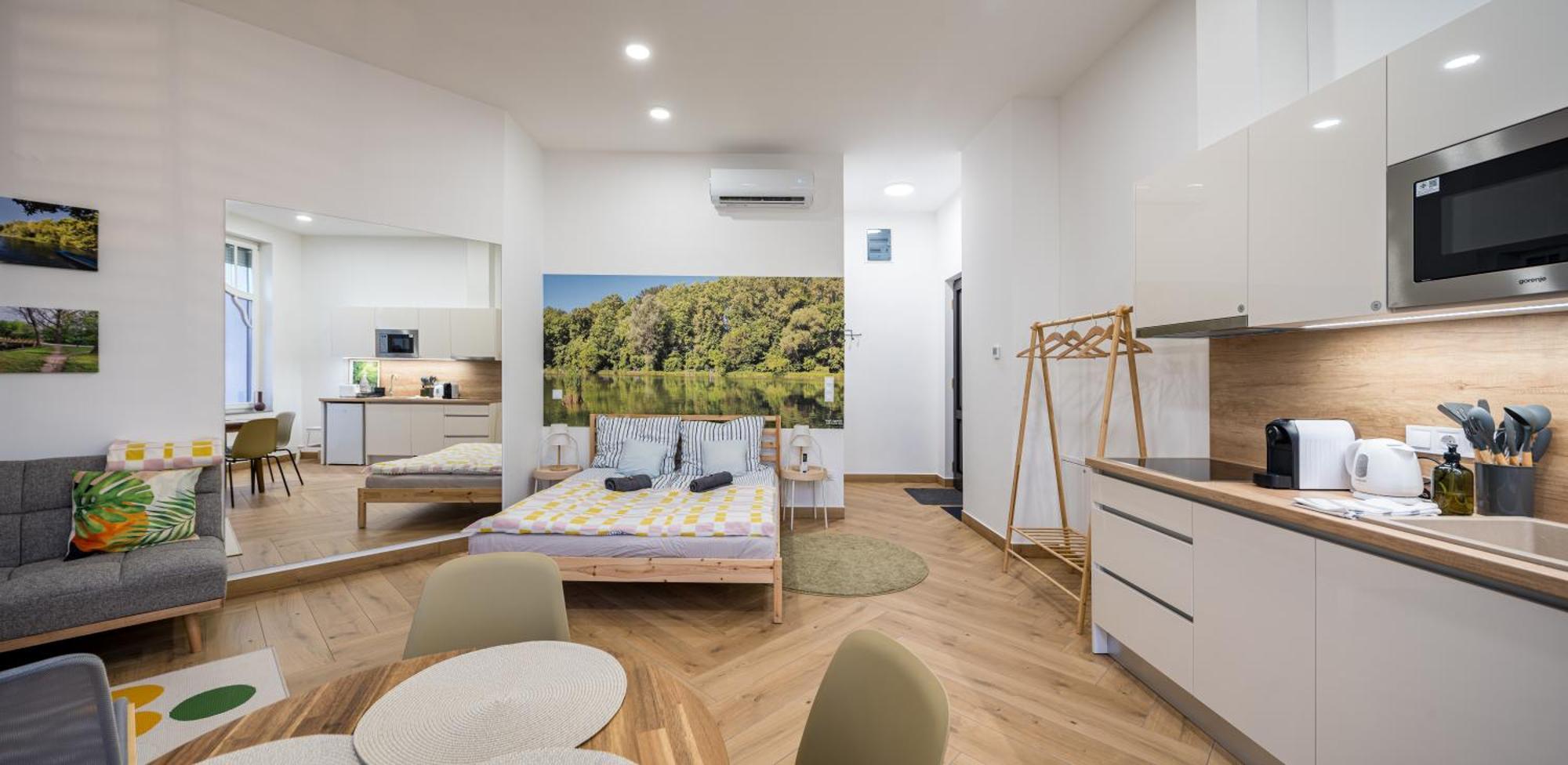 Stafetahaz Apartmanok 瓦茨 外观 照片