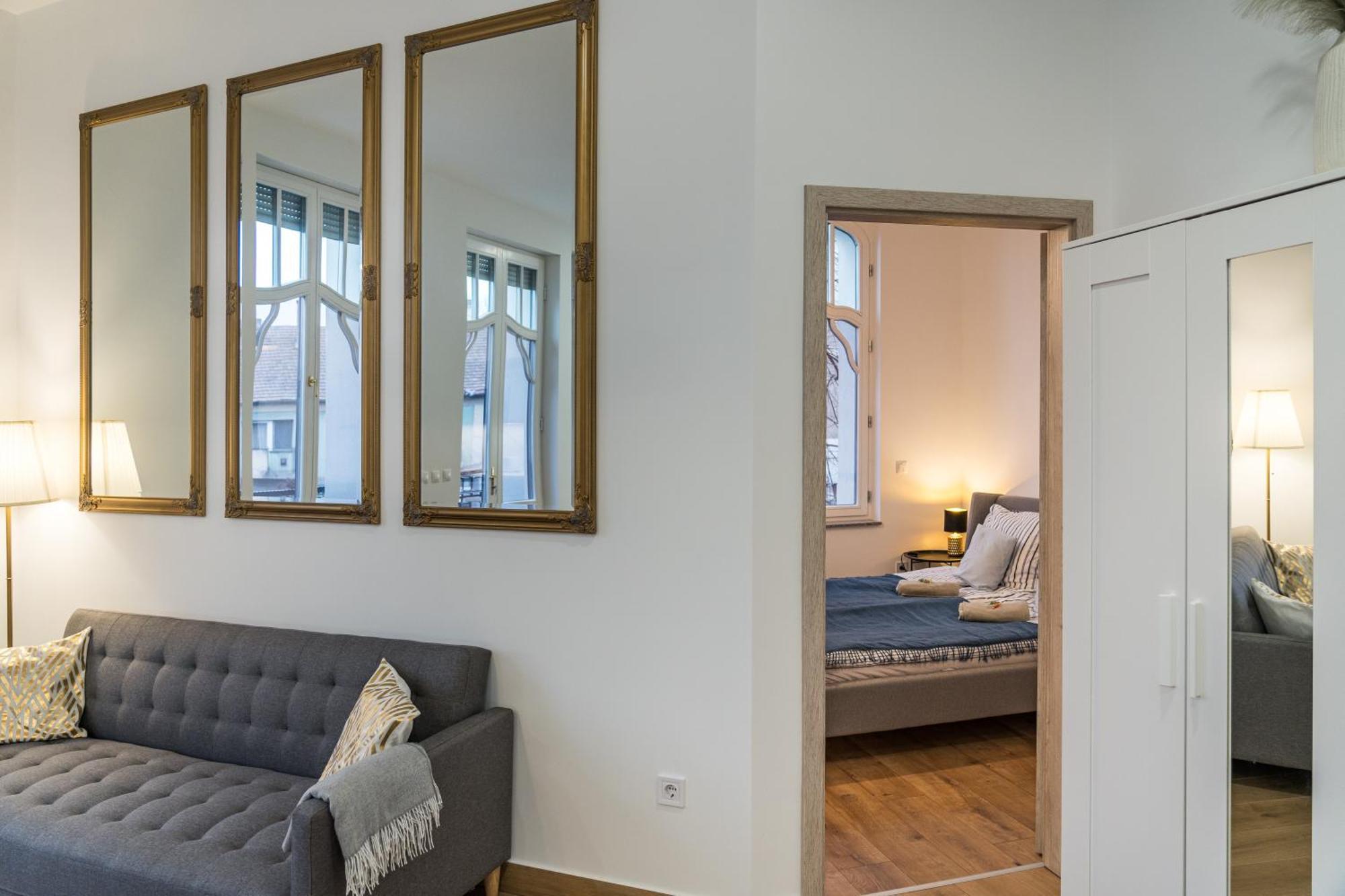 Stafetahaz Apartmanok 瓦茨 外观 照片